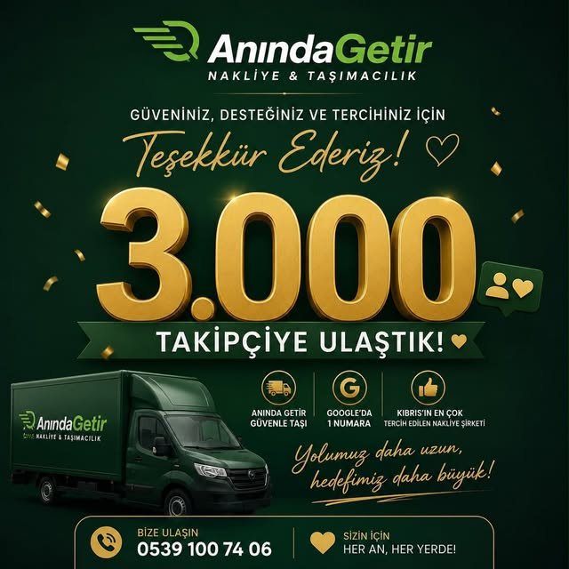 AnındaGetir nakliyat çalışması